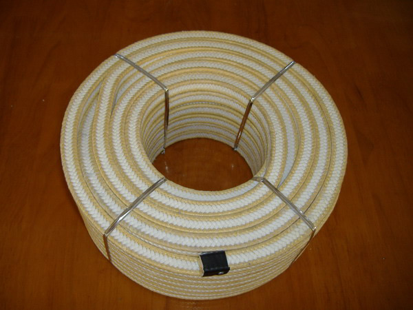 芳纶白四氟盘根